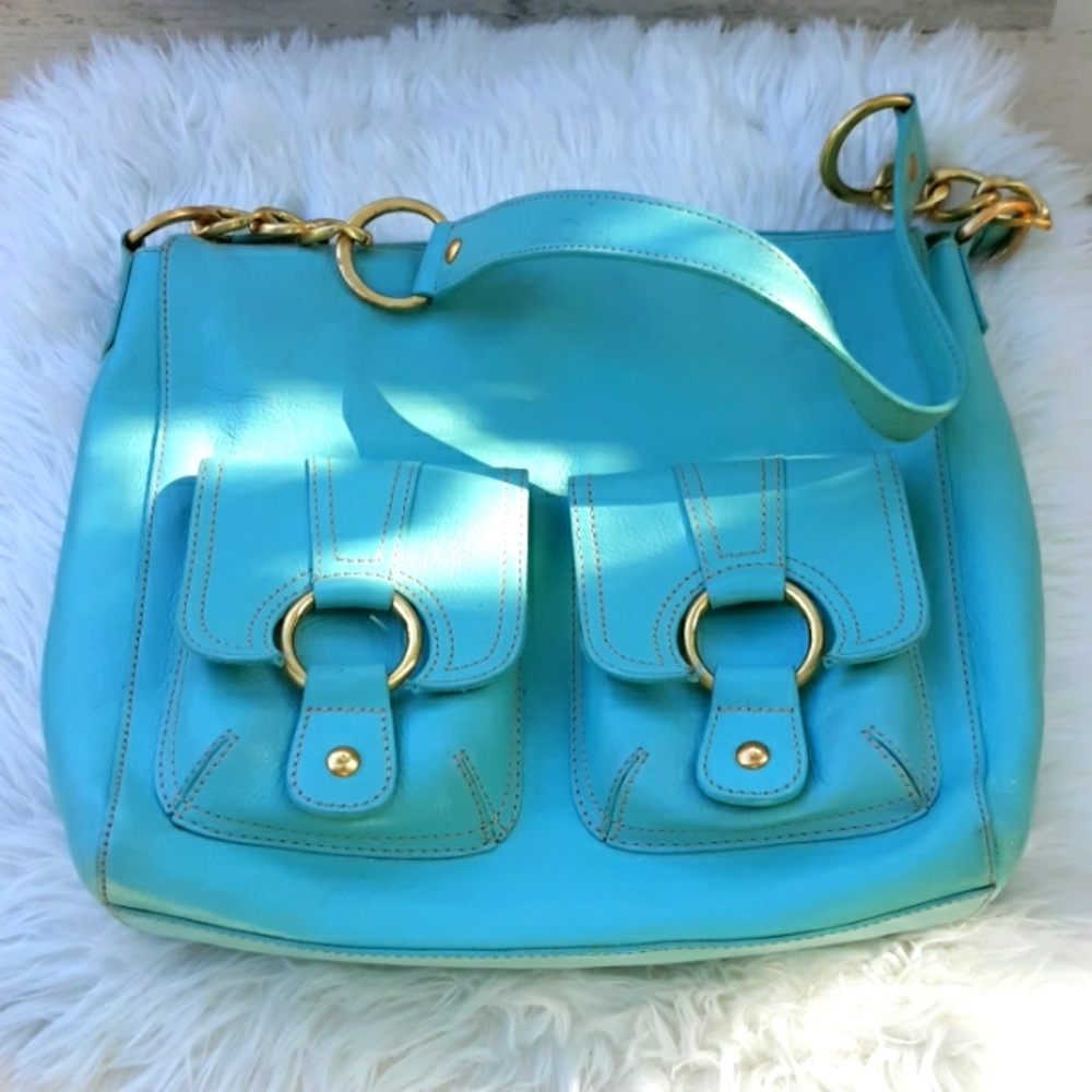 EUC KATE LANDRY LEATHER BAG - Picture 15 of 15